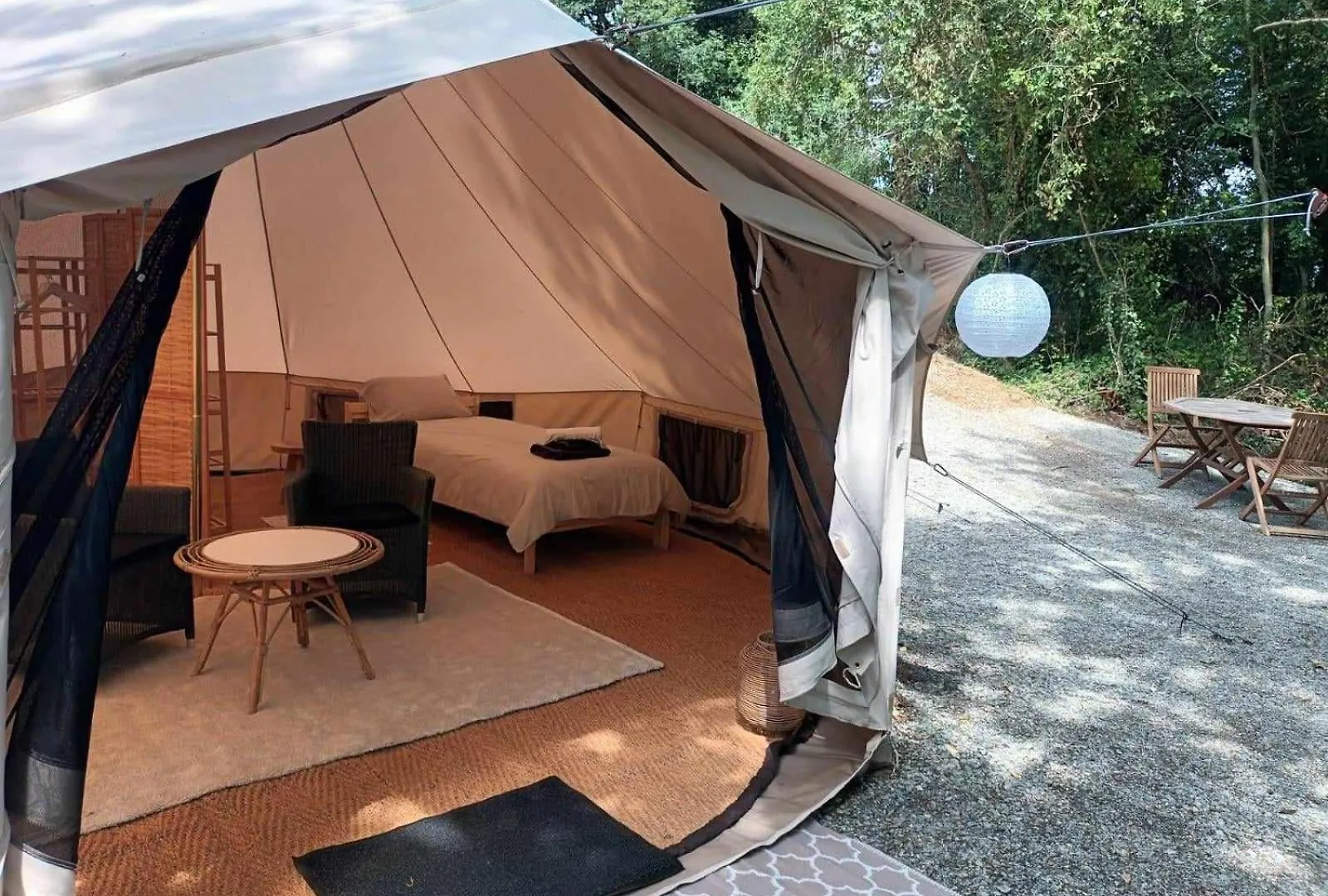 Glamping Tent In De Rust, Met Zwembad, Badkamer En Keuken Lacapelle-Pinet 0*,