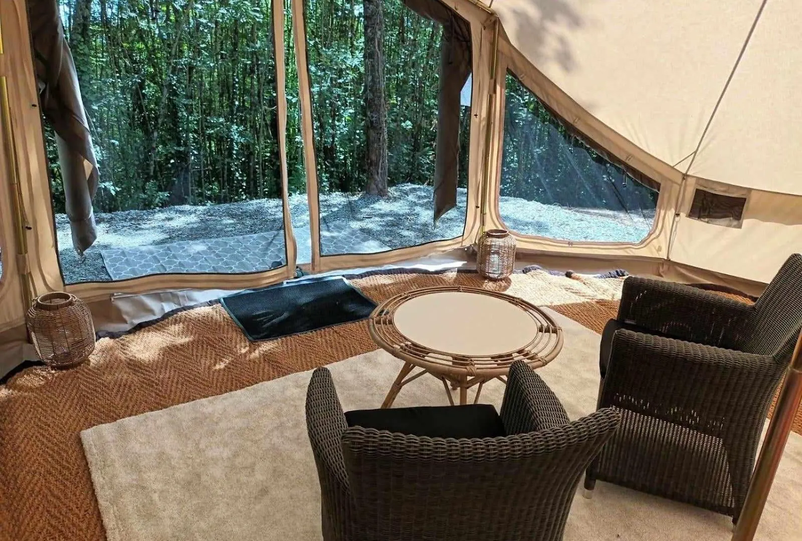 Luxuszelt Glamping Tent In De Rust, Met Zwembad, Badkamer En Keuken Lacapelle-Pinet